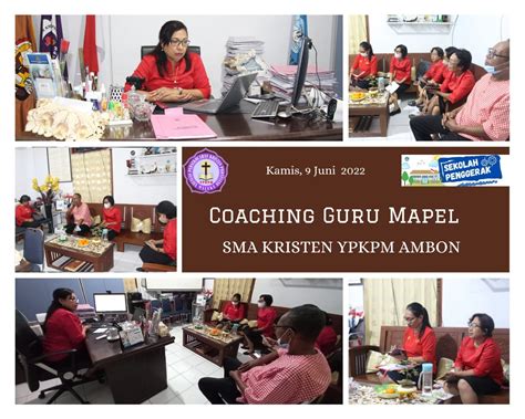 Sma Kristen Ypkpm Ambon Pendekatan Coaching Dan Mentoring Kepala