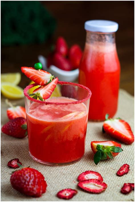 Limonada De Fresas Receta Canal Cocina