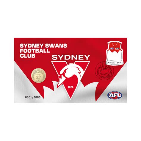 Afl Sydney Postal Numismatic Cover Pnc Postal Numismatic Covers