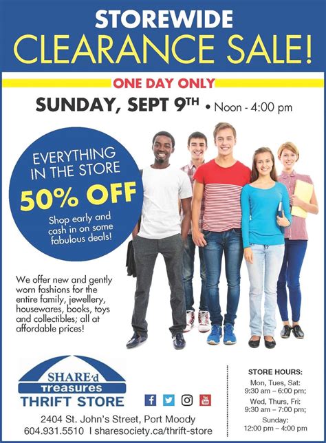 Marks and Spencer Westbourne announces a major store-wide clearance sale