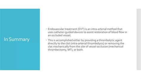 Endovascular Treatmentspptx