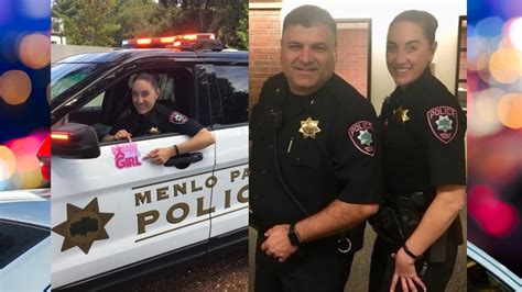 Menlo Park Police participate in the Pink Patch Project City of Menlo Park