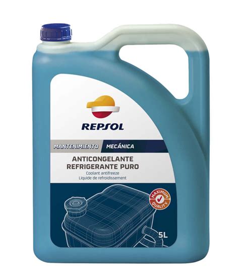 Repsol Anticongelante Refrigerante Puro