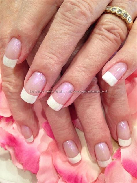 Eye Candy Nails And Training French Polish Acrylic Nails By Elaine