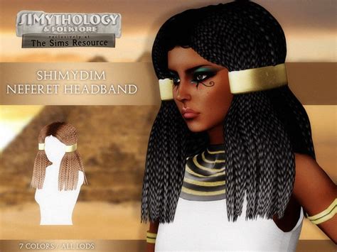 The Sims Resource Simythology Neferet Headband In 2024 Sims 4