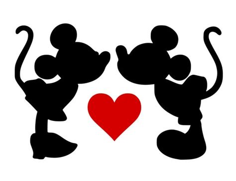 Minnie N Mickey SVG