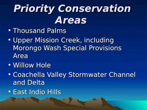 Ppt Priority Conservation Areas Dokumen Tips