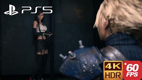 Cloud Keeps His Promise To Tifa Scene Final Fantasy 7 Remake PS5