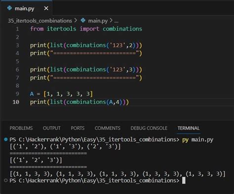 [python] Hackerrank Binations By Aiya Aiyara Oct 2023 Medium