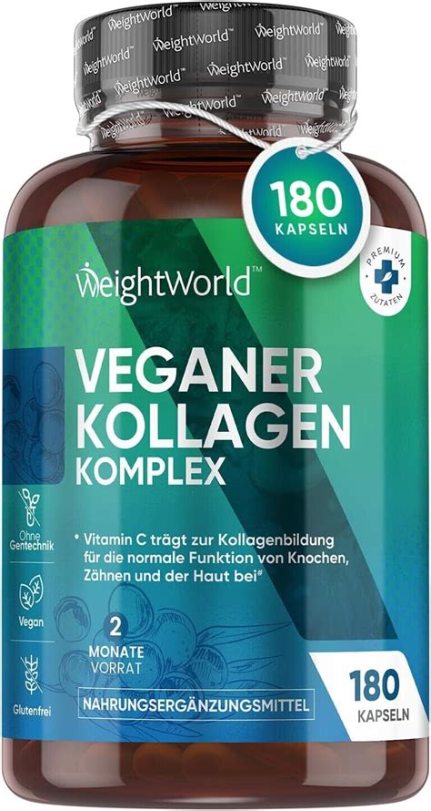 Weight World Veganer Kollagen Komplex Kapseln Stk Ab