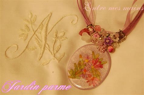 Jardin Parme Pendentif Assorti Aux Boucles D Oreilles Bro Flickr