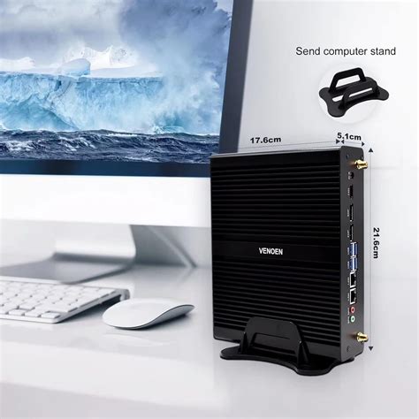 Venoen Fanless Mini Pc Triple Display Silent Desktop Ubuy India