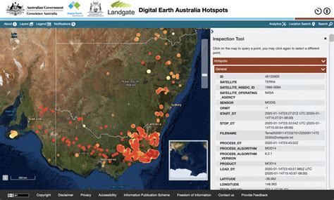 Mapping Australias Bushfires Gis Lounge