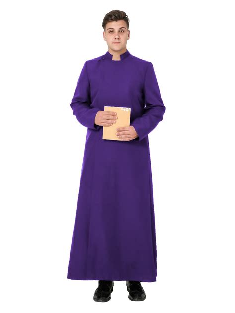 Unisex Custom Anglican Cassock Clergy Priest Pulpit Robe - GraduatePro