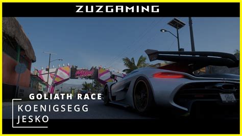 Forza Horizon Koenigsegg Jesko Goliath Race Gameplay Rtx On Youtube