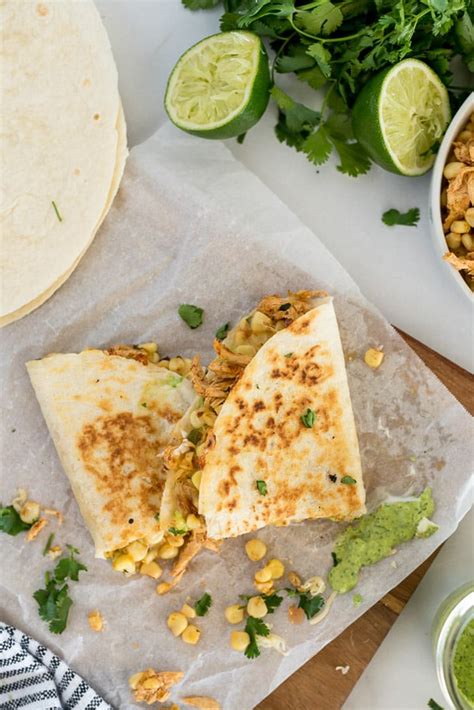 Mexican Street Corn Quesadilla Tidbits Marci