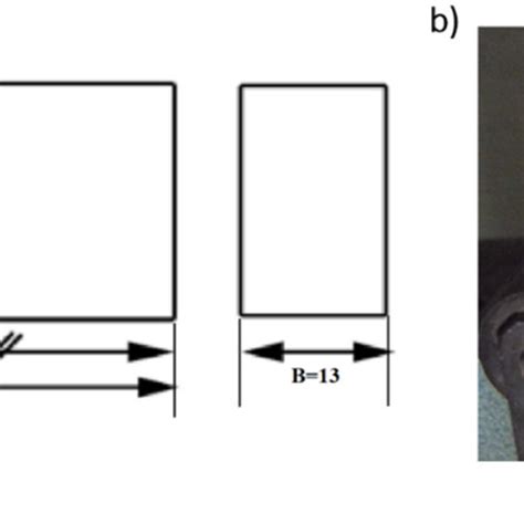 Charpy Impact Test A Specimen Geometry B Test Setup Download Scientific Diagram