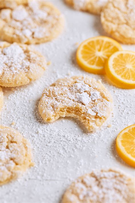 Meyer Lemon Crinkle Cookies Tutti Dolci Baking Recipes