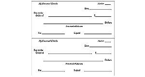 Printable Checks for Students - Customize and Print