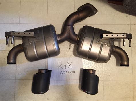 Sold Fs Akrapovic Exhaust Volk Te37sl Black Edition Ams Downpipe