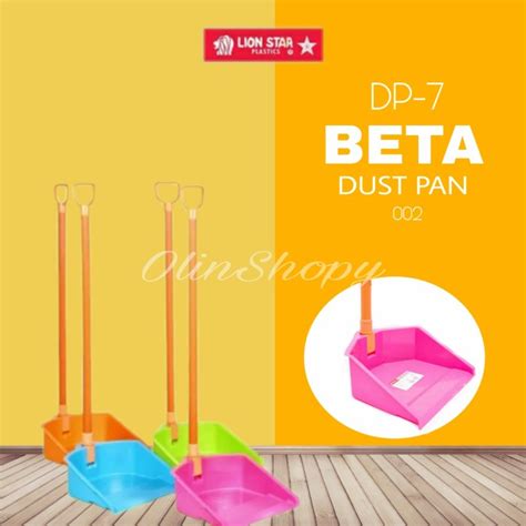 Jual Beta Dust Pan Lion Star Pengki Plastik Cikrak Lipat Serok Sampah