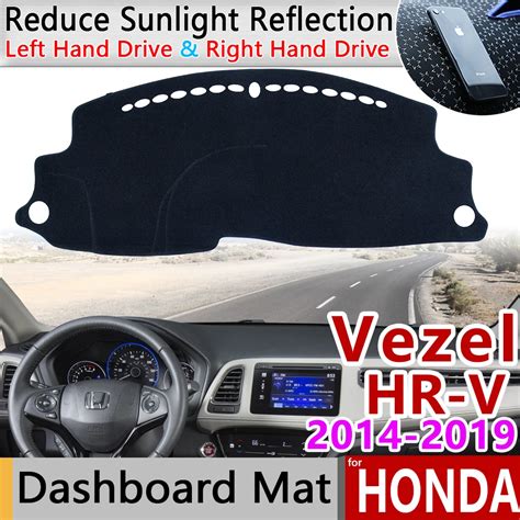 Para Honda HR V Vezel 2014 2019 Estera Antideslizante Cubierta Del