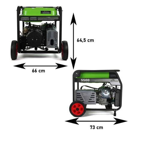 Jednofazowy agregat prądotwórczy Barracuda 5500 7kVA 5 5kW 230V E10