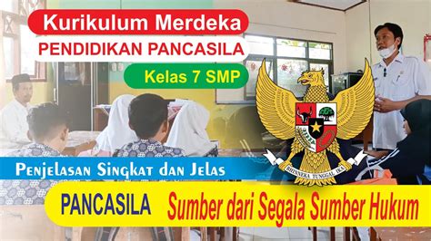 Pancasila Sebagai Sumber Dari Segala Sumber Hukum YouTube