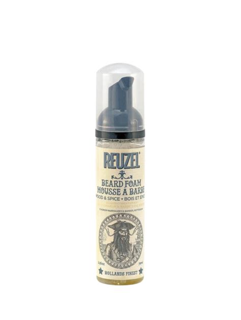 Reuzel odżywka do brody w piance Beard Foam Mousse A Barbe Wood