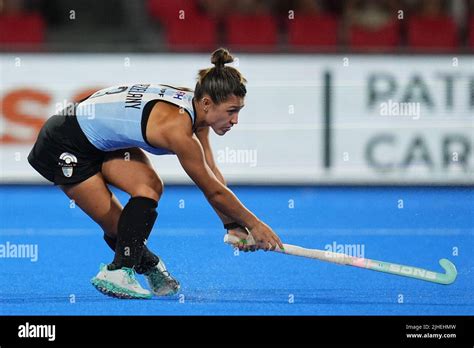 Agustina Gorzelany De Largentine Lors Du Match Final De La Coupe Du