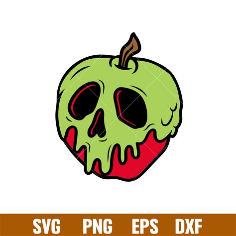 Poison Apple Poison Apple Svg Halloween Svg Evil Queen Sv Inspire