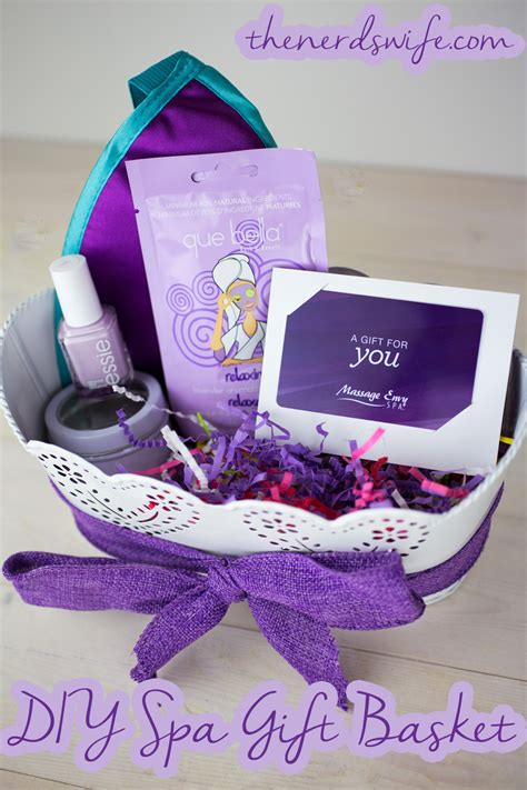 DIY Spa Gift Basket - The Nerd's Wife