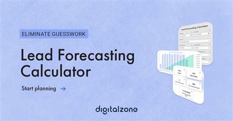 Lead Calculator Demand Forecasting Tool Sales Forecast Tool