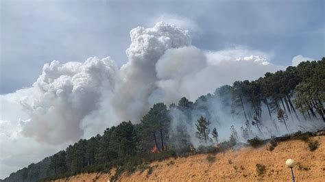 El Incendio En La Sierra De La Culebra En Zamora Obliga A Desalojar 8