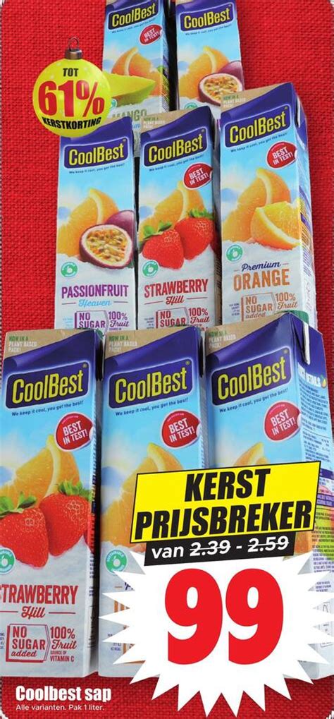 Coolbest Sap Aanbieding Bij Dirk