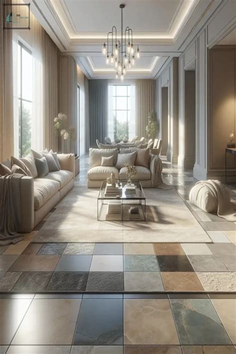 Top 18 Floor Tile Colors for Living Room