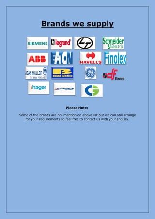 Electrical equipment profile | PDF