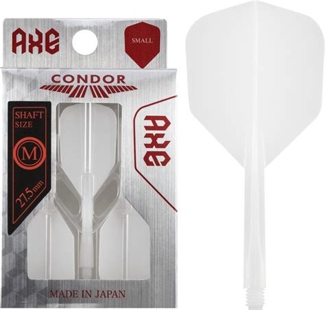 Condor Axe Flight System Small White Dart Flights