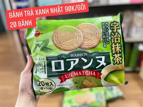 Bánh quy vị trà xanh Bourbon Roanne Uji Matcha - Nhật Bản | Các loại