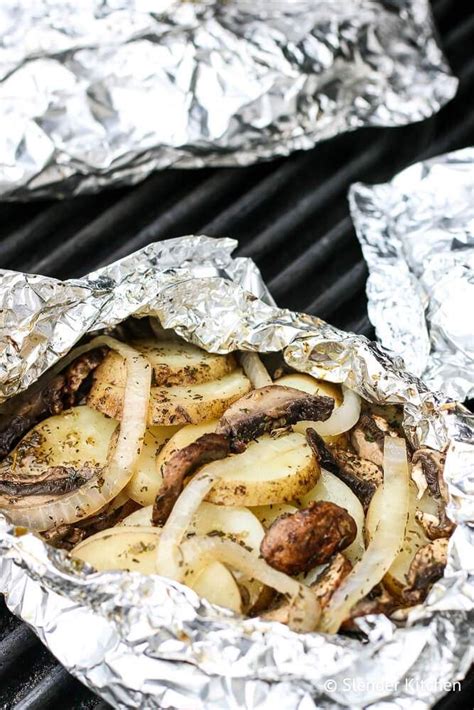 Grilled Potato Packets Grilled Potatoes Potato Foil Packets Foil