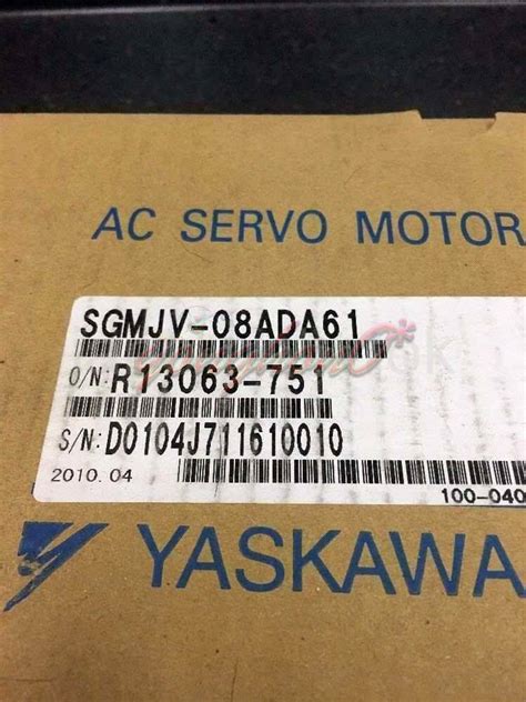 Pc Yaskawa Ac Servo Motor Sgmjv Ada New Ebay