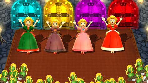 Mario Party 9 All Minigames Peach Party YouTube