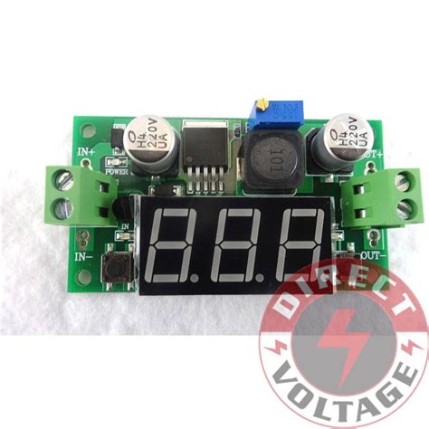 Dc To V Led Voltmeter Buck Step Down Power Converter