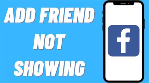 How To Fix Add Friend Not Showing On Facebook Youtube