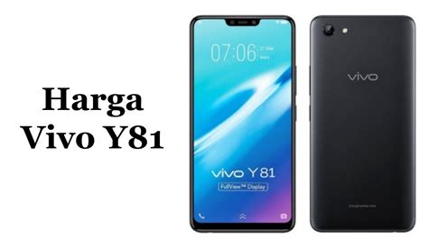 Harga Vivo Y81 Dan Spesifikasi Lengkap Youtube