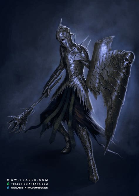 Undead Warrior Fantasy Artwork - Deathless soldier | Tsaber