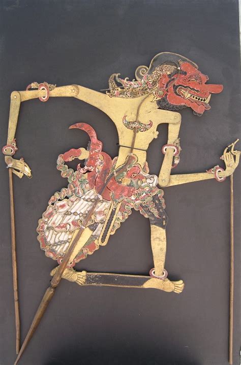 Wayang Kulit Puppet My Spiritual Art Pinterest