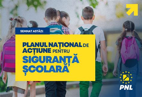 Planul Na Ional De Ac Iune Pentru Siguran A Colar A Fost Lansat De