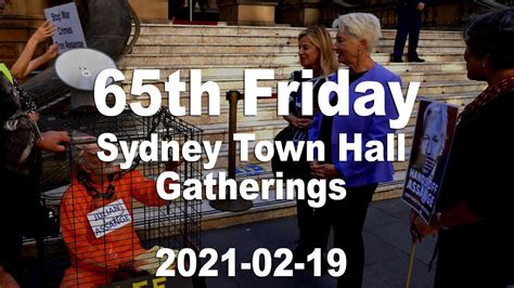 65th Friday Sydney Town Hall Gatherings In Support Of Julian Assange