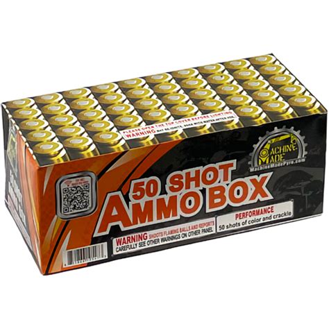 Shot Ammo Box Captain Boom Fireworks